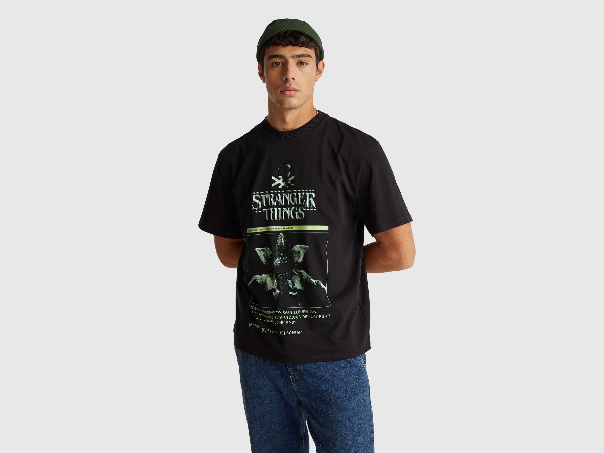T-shirt com estampa Stranger Things - ucb_image_F