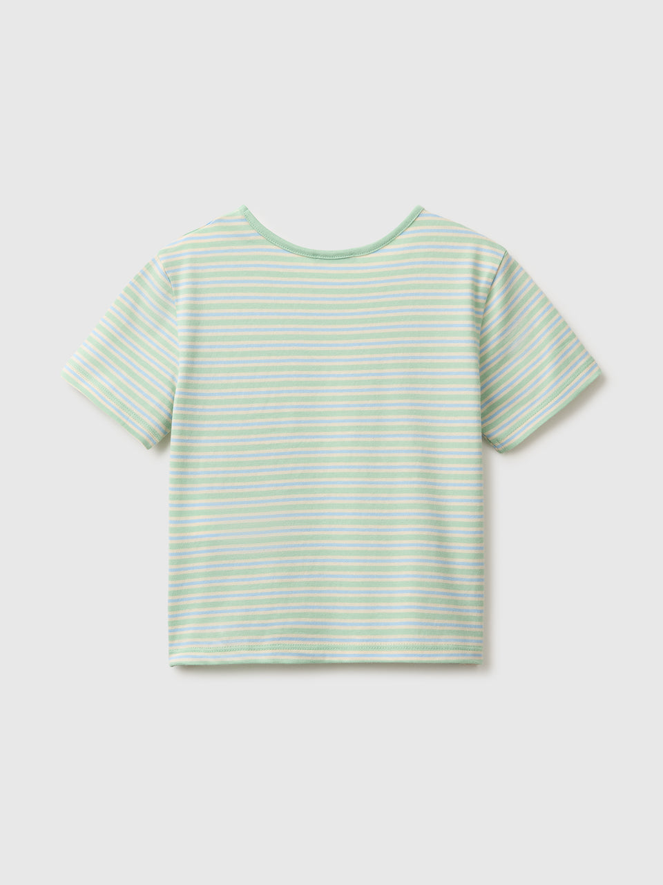 T-shirt às riscas com texto - ucb_image_BS