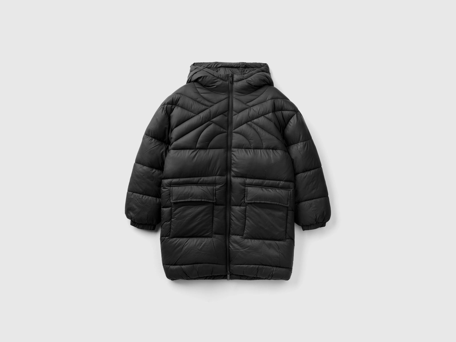 Casaco comprido acolchoado com chumaço reciclado - ucb_image_FS