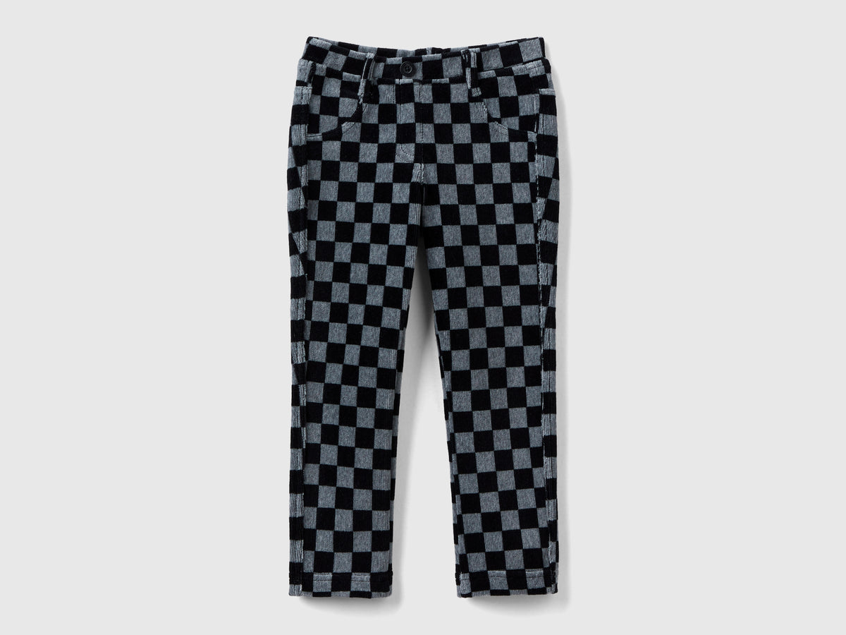 Jeggings pretas com estampa aos quadrados - ucb_image_FS