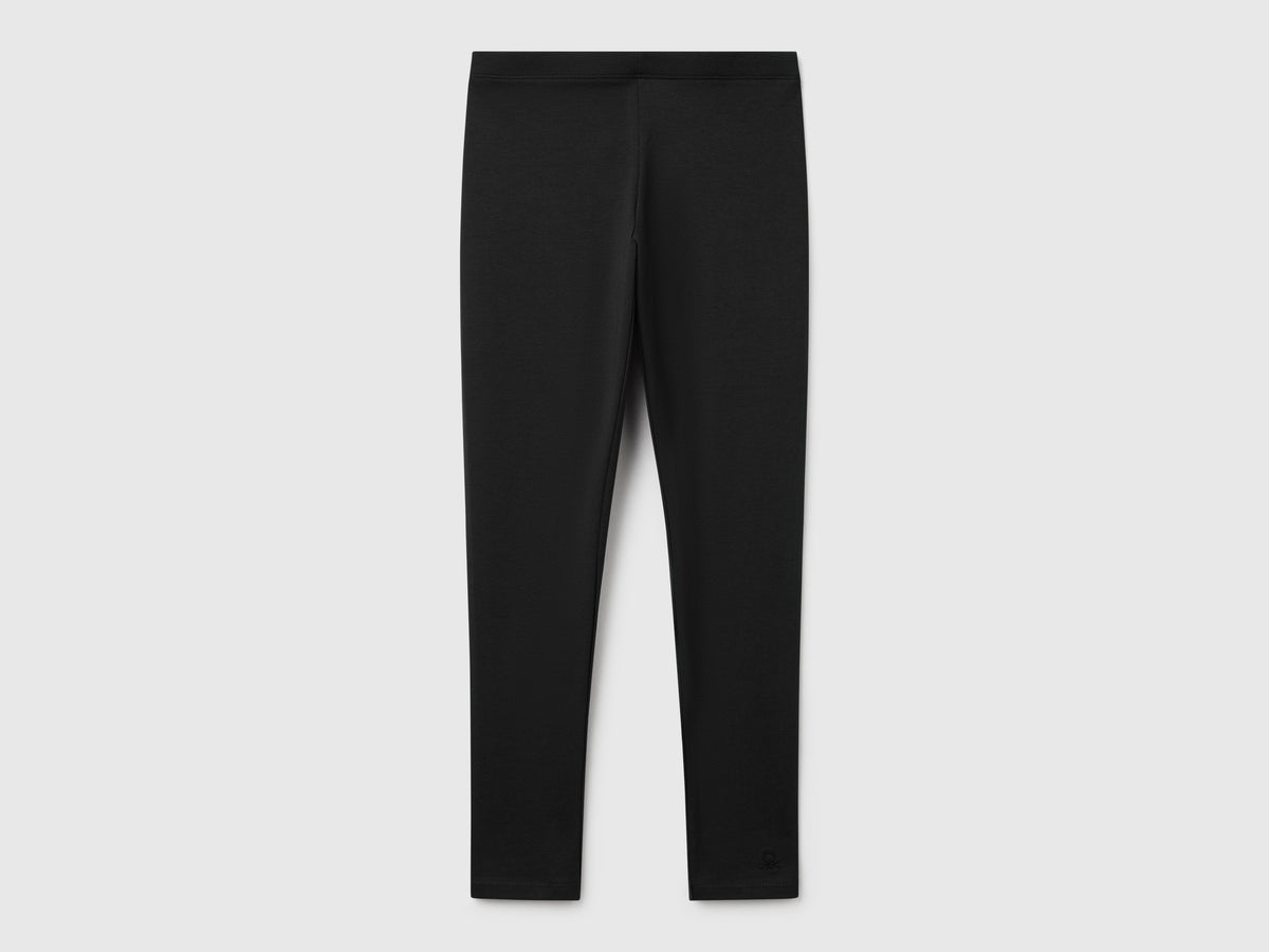 Leggings em algodão stretch com logótipo - ucb_image_FS