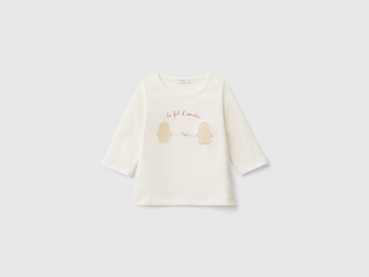 T-shirt de manga comprida em algodão orgânico quente - ucb_image_FS