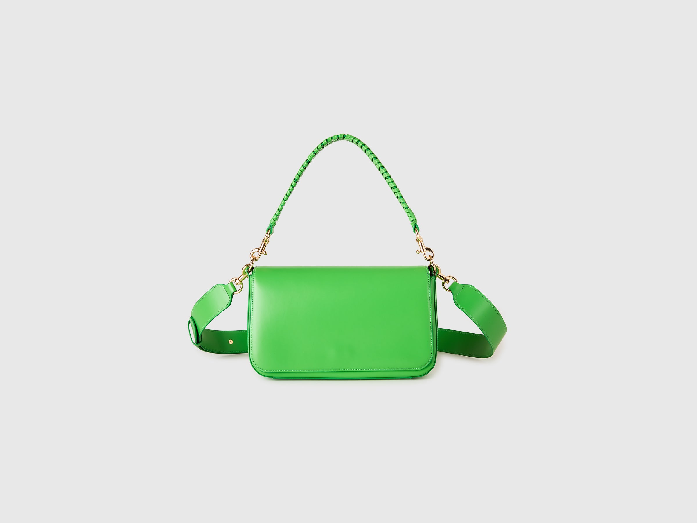 Be Bag verde com alça entrelaçada - ucb_image_FS