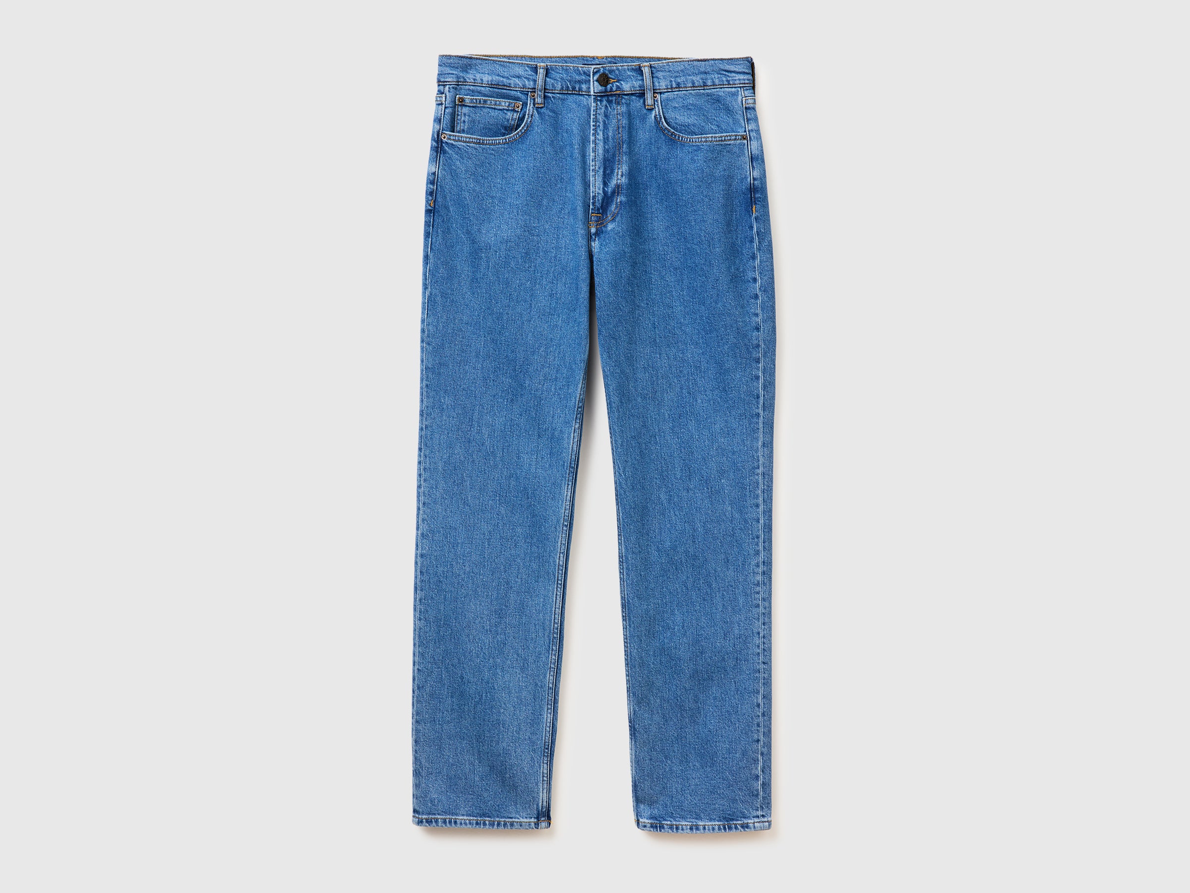 Medium blue wash bootcut jeans - ucb_image_FS
