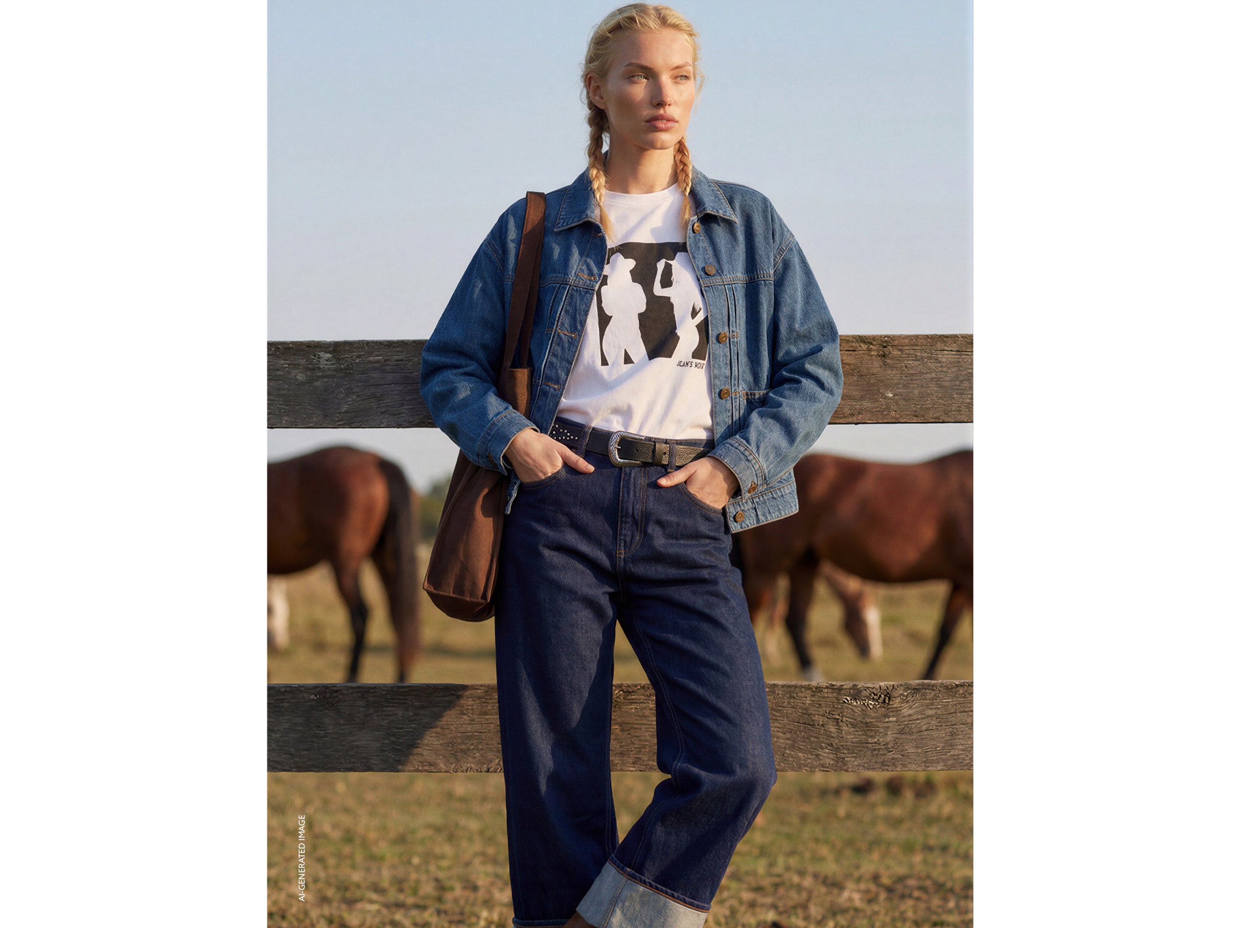 Jeans cropped com dobra lavagem rinse - ucb_image_F
