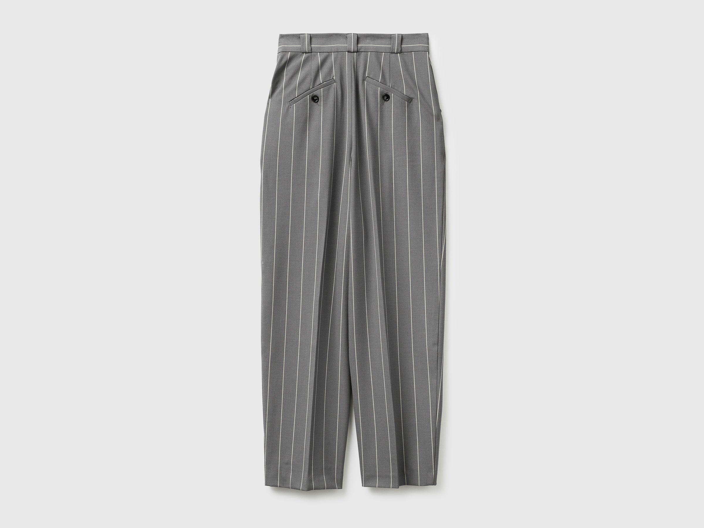 Carrot-fit pinstriped trousers - ucb_image_BS