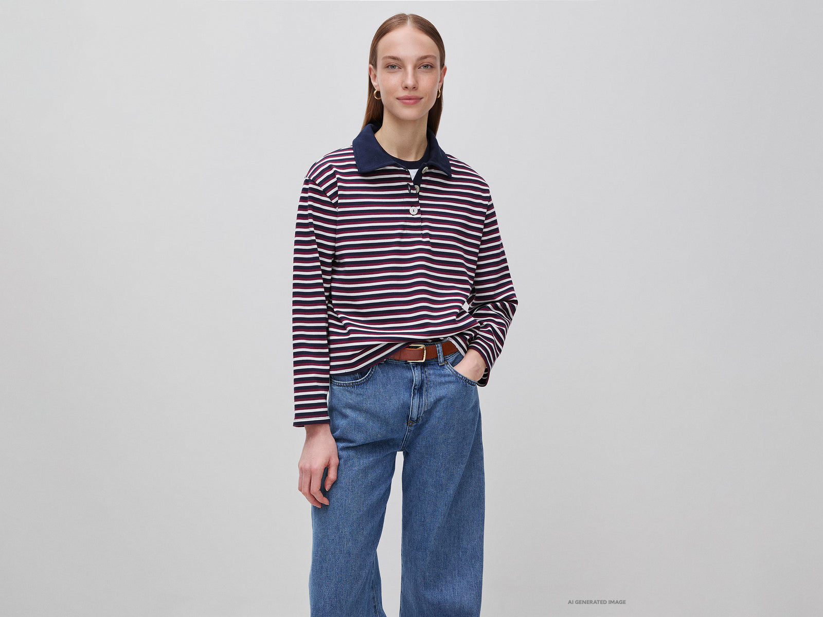 Polo riscado regular fit - ucb_image_F
