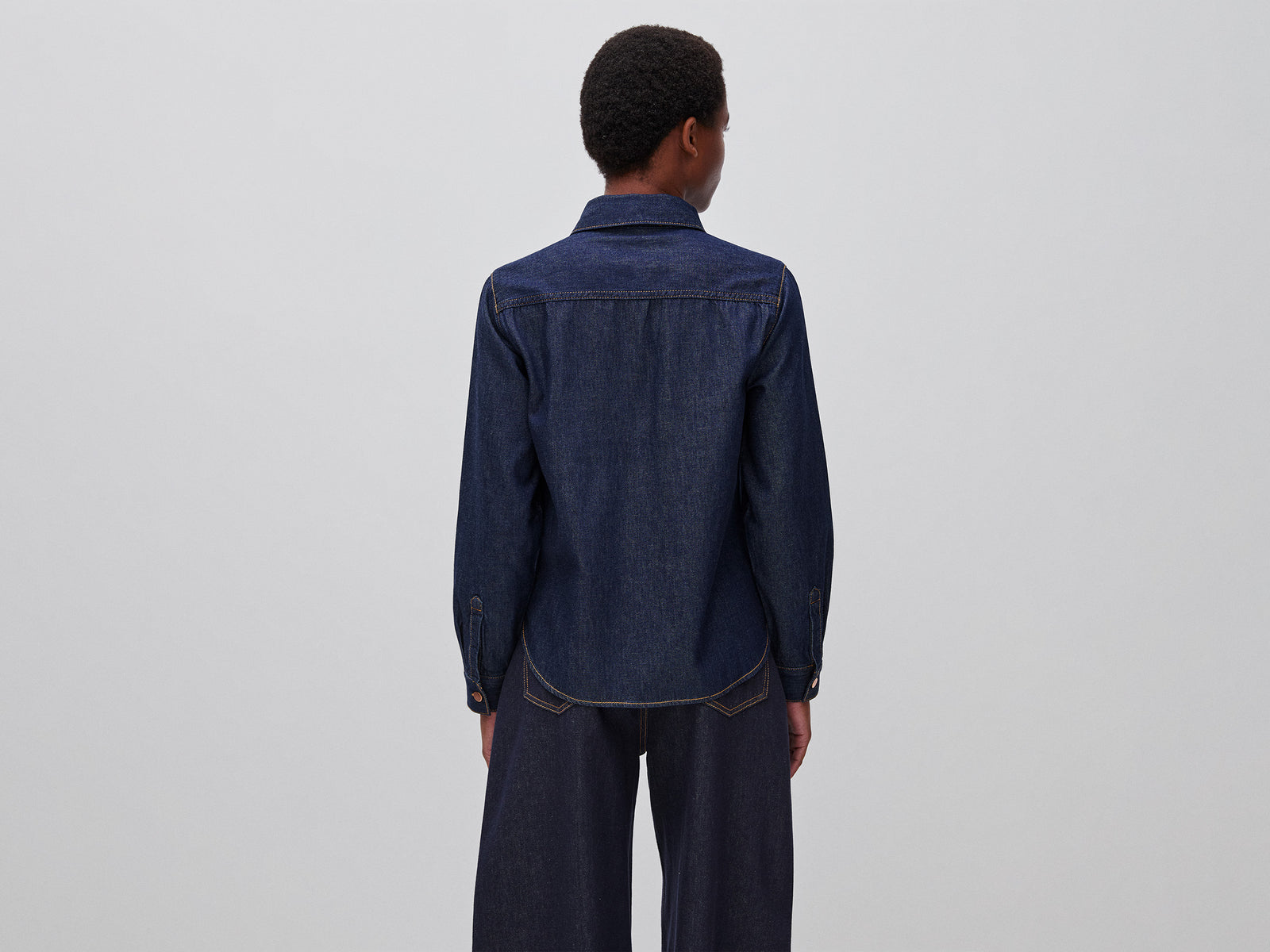 Camisa de jeans regular fit - ucb_image_B