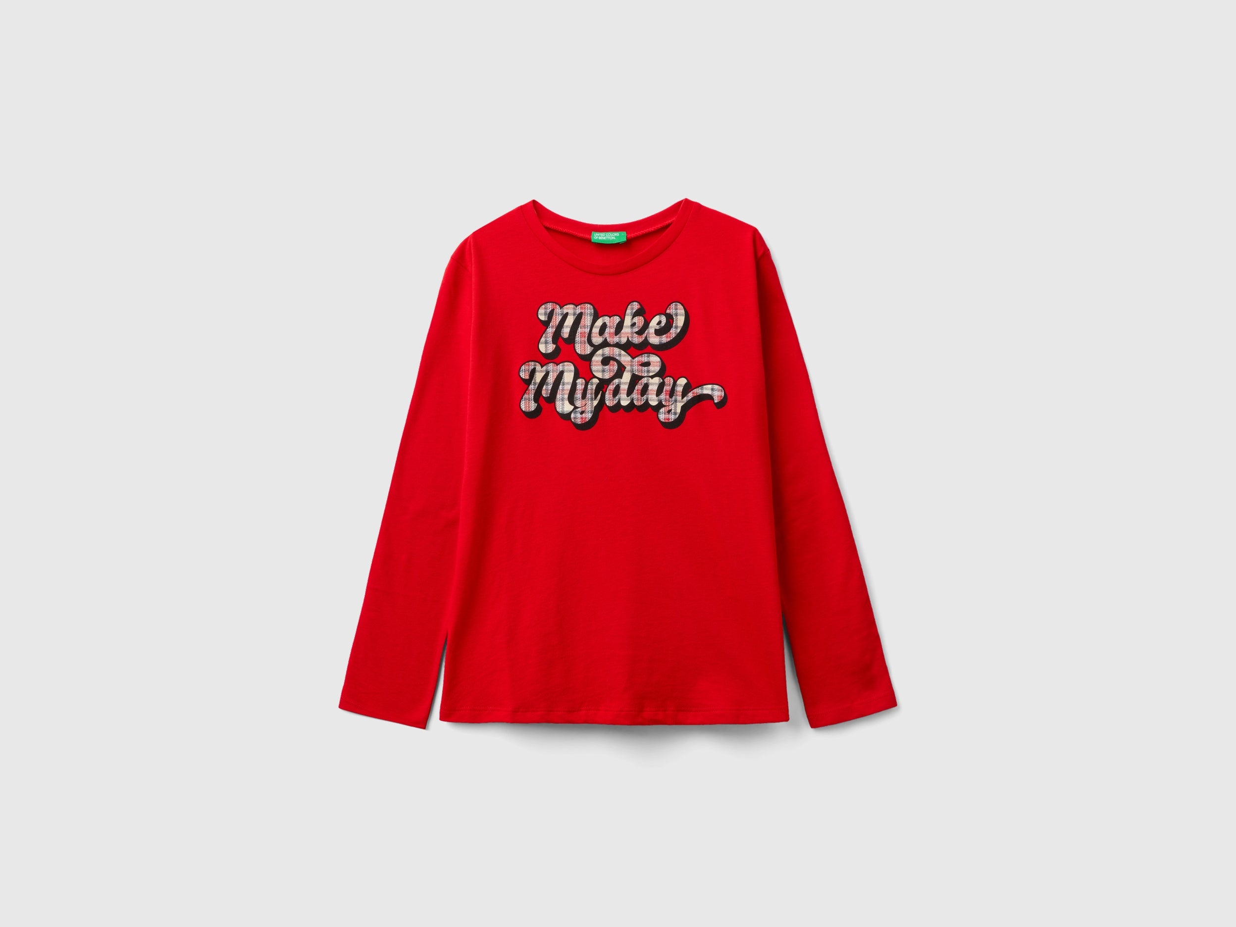 T-shirt em algodão quente com estampa glitter - ucb_image_FS