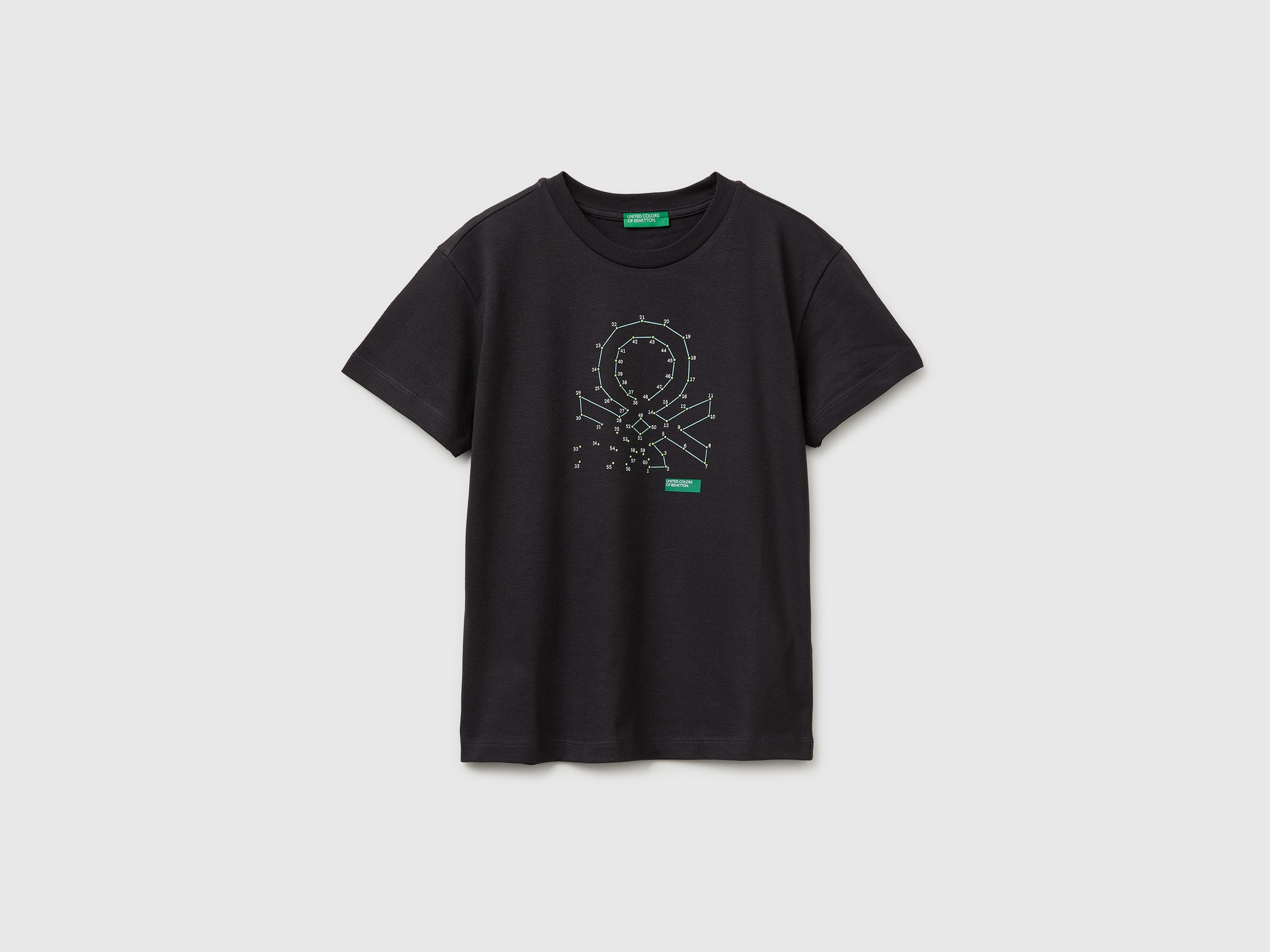 Organic cotton T-shirt with logo print - ucb_image_FS