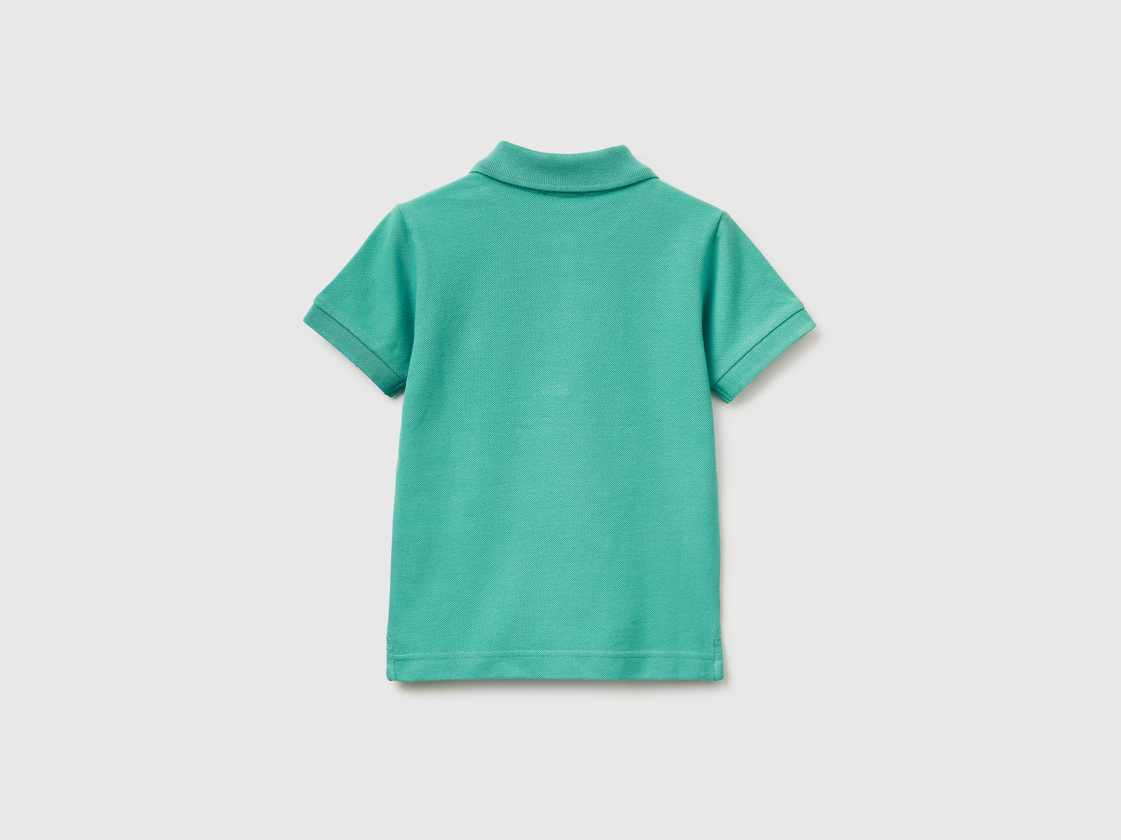 Short-sleeved polo in pure cotton - ucb_image_BS