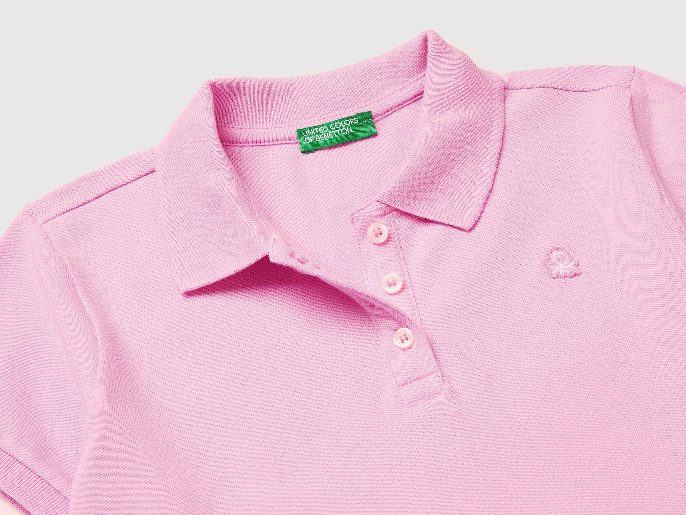Short sleeve polo in cotton - ucb_image_DS1