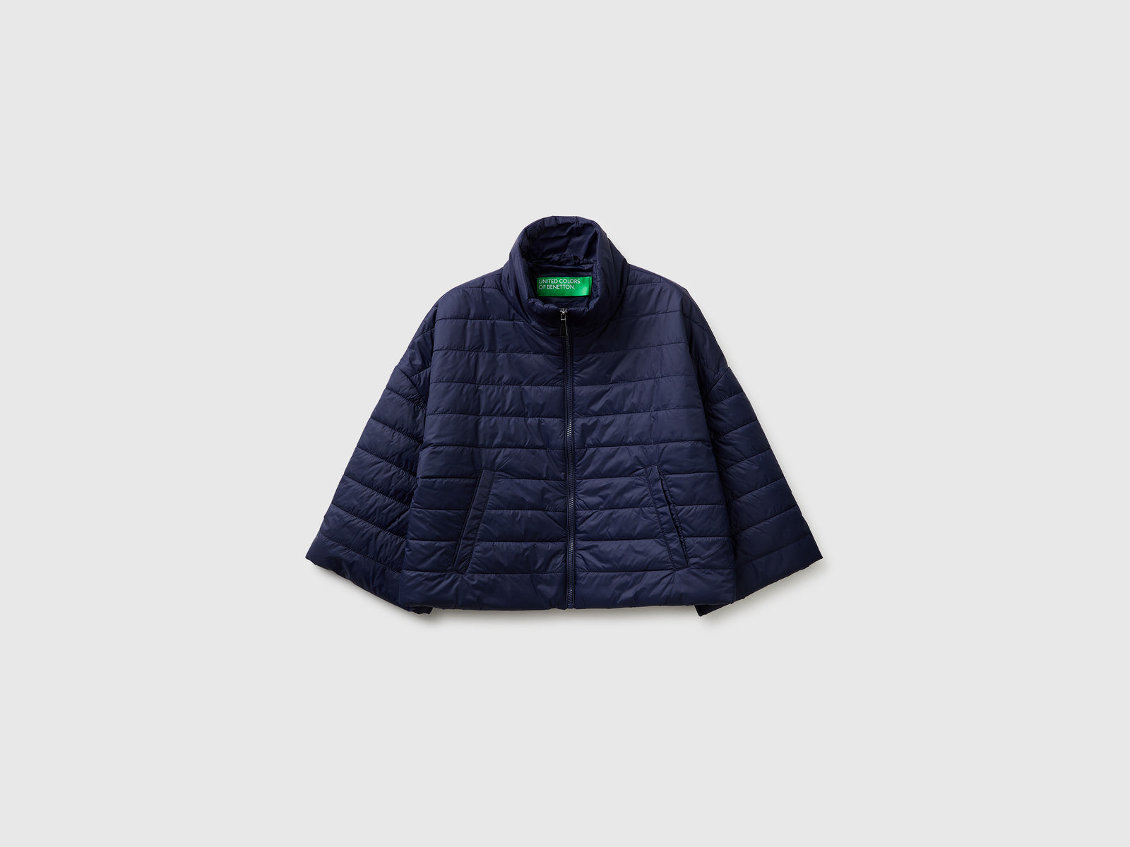 Lightweight padded jacket with 3/4 sleeves - ucb_image_FS