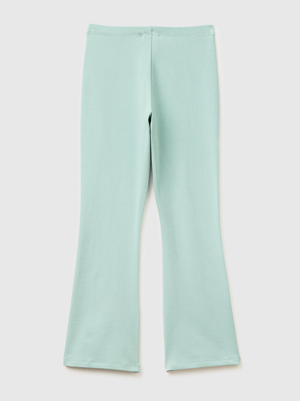 Stretch cotton flared leggings - ucb_image_BS