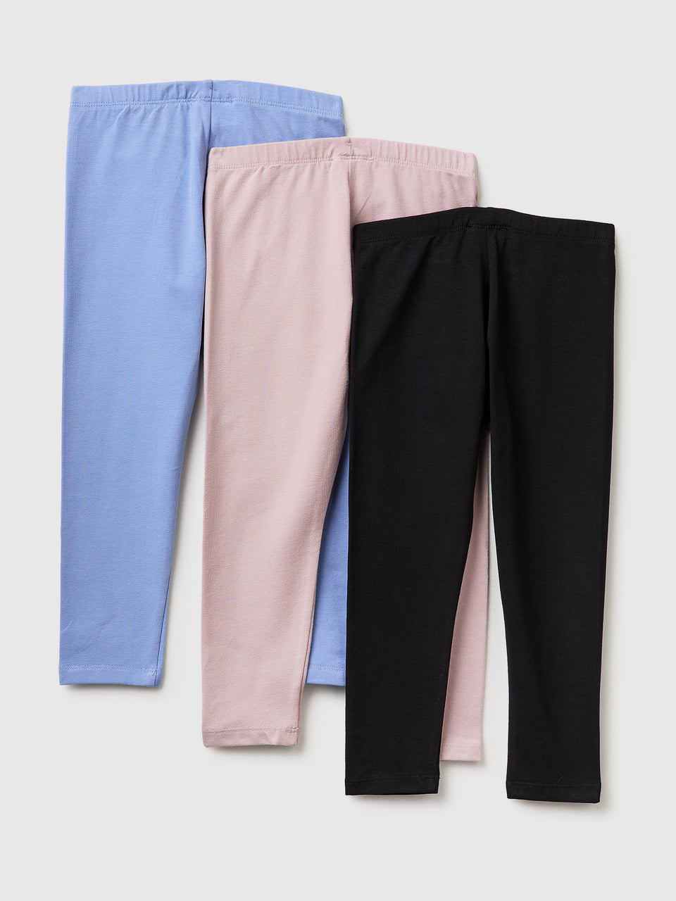 Three stretch cotton leggings - ucb_image_BS