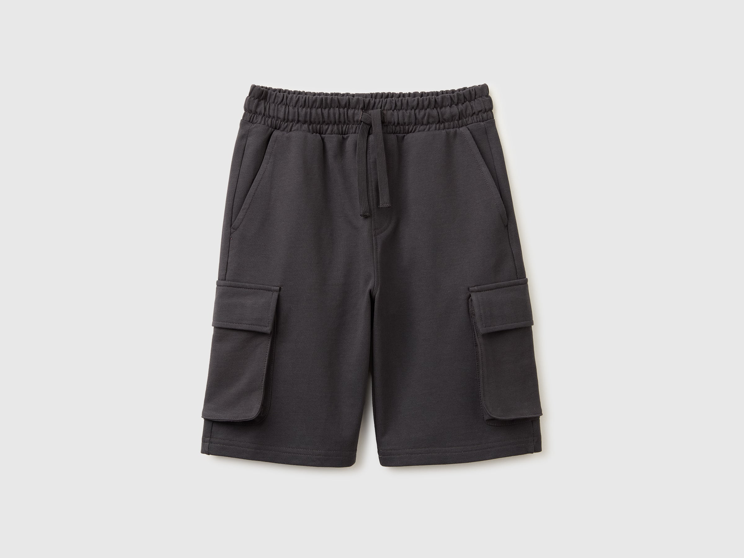 Fleece Bermuda shorts with pockets - ucb_image_FS