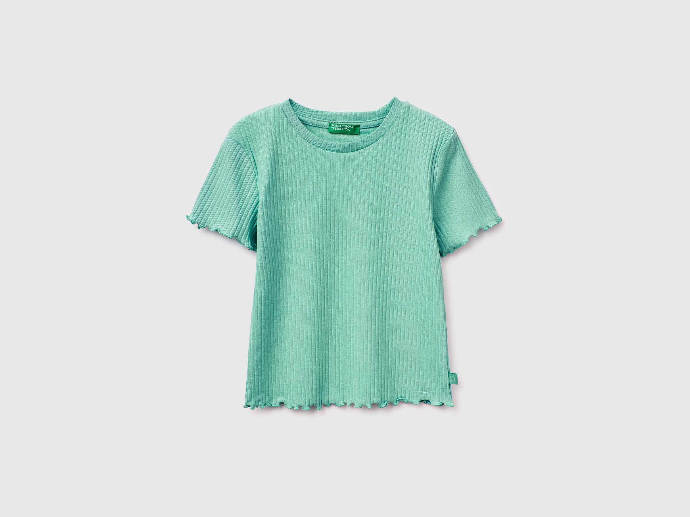 Slim fit ribbed t-shirt - ucb_image_FS