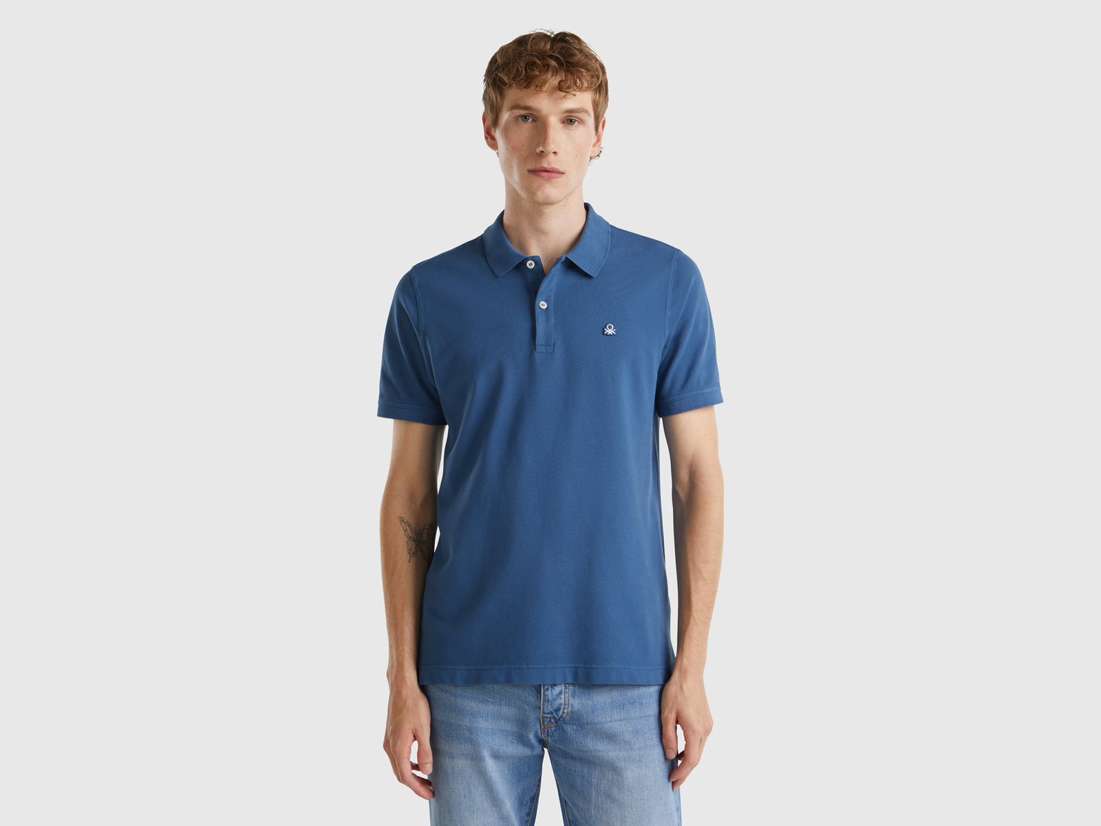 Polo azul força aérea slim fit - ucb_image_F