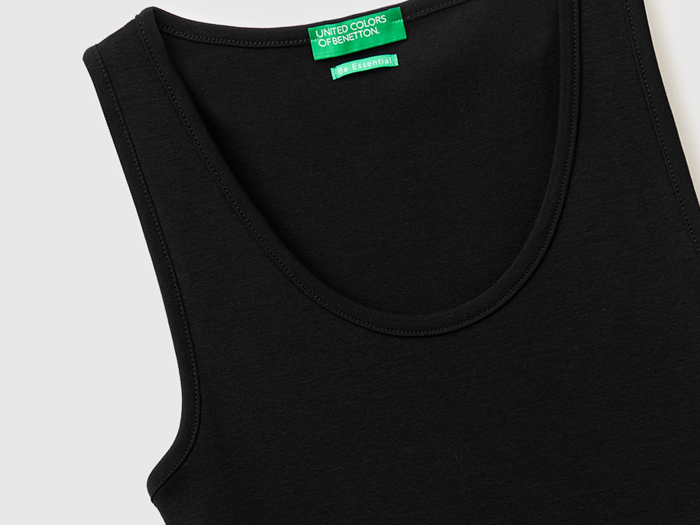 Slim fit ribbed tank top - ucb_image_DS1