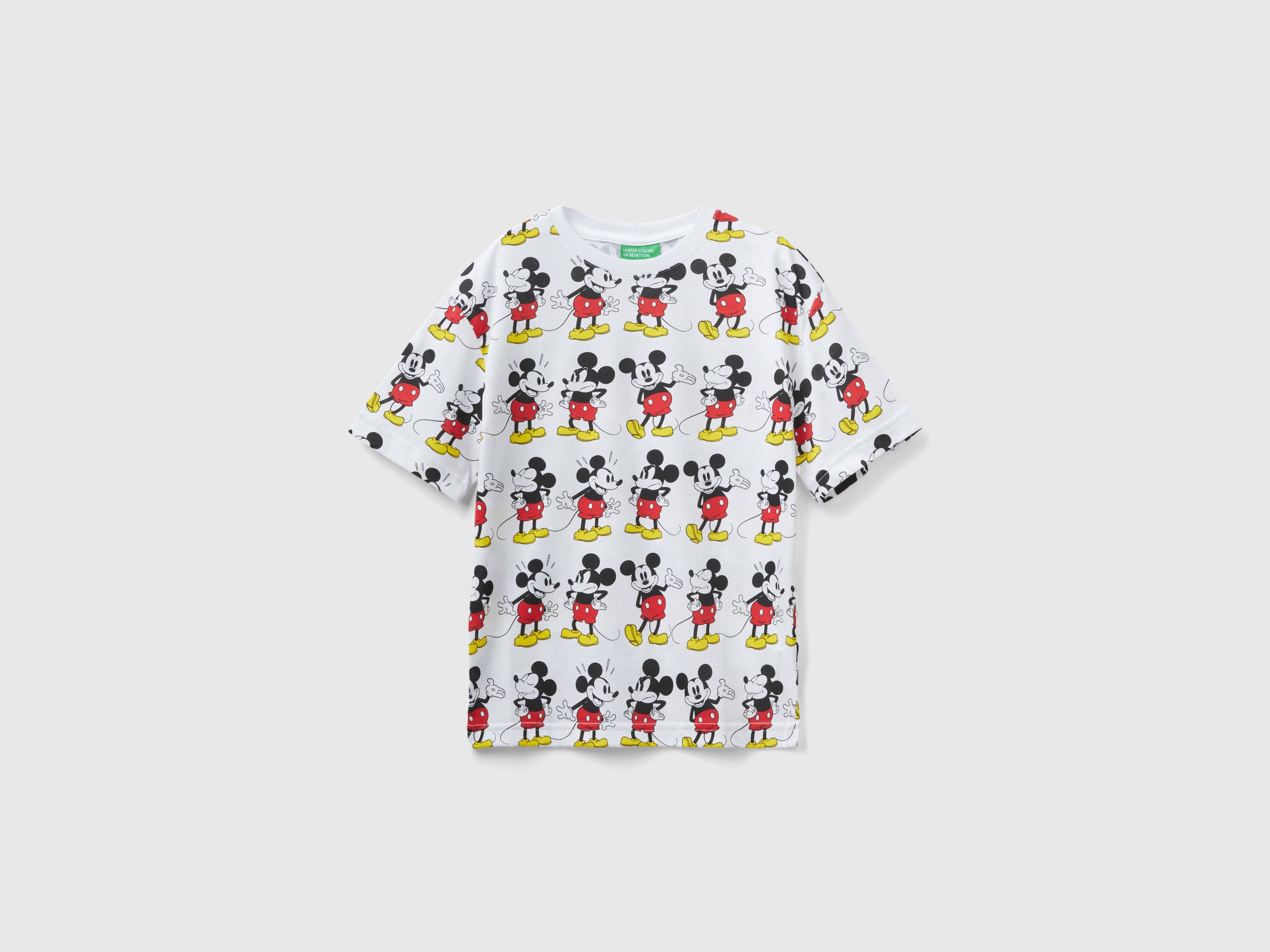 T-shirt branca com estampa Mickey Mouse - ucb_image_FS