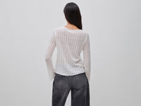 Camisola perfurada em mistura de lã ultraligeira - ucb_image_B