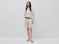 Bermudas com dobra em algodão stretch - ucb_image_FY