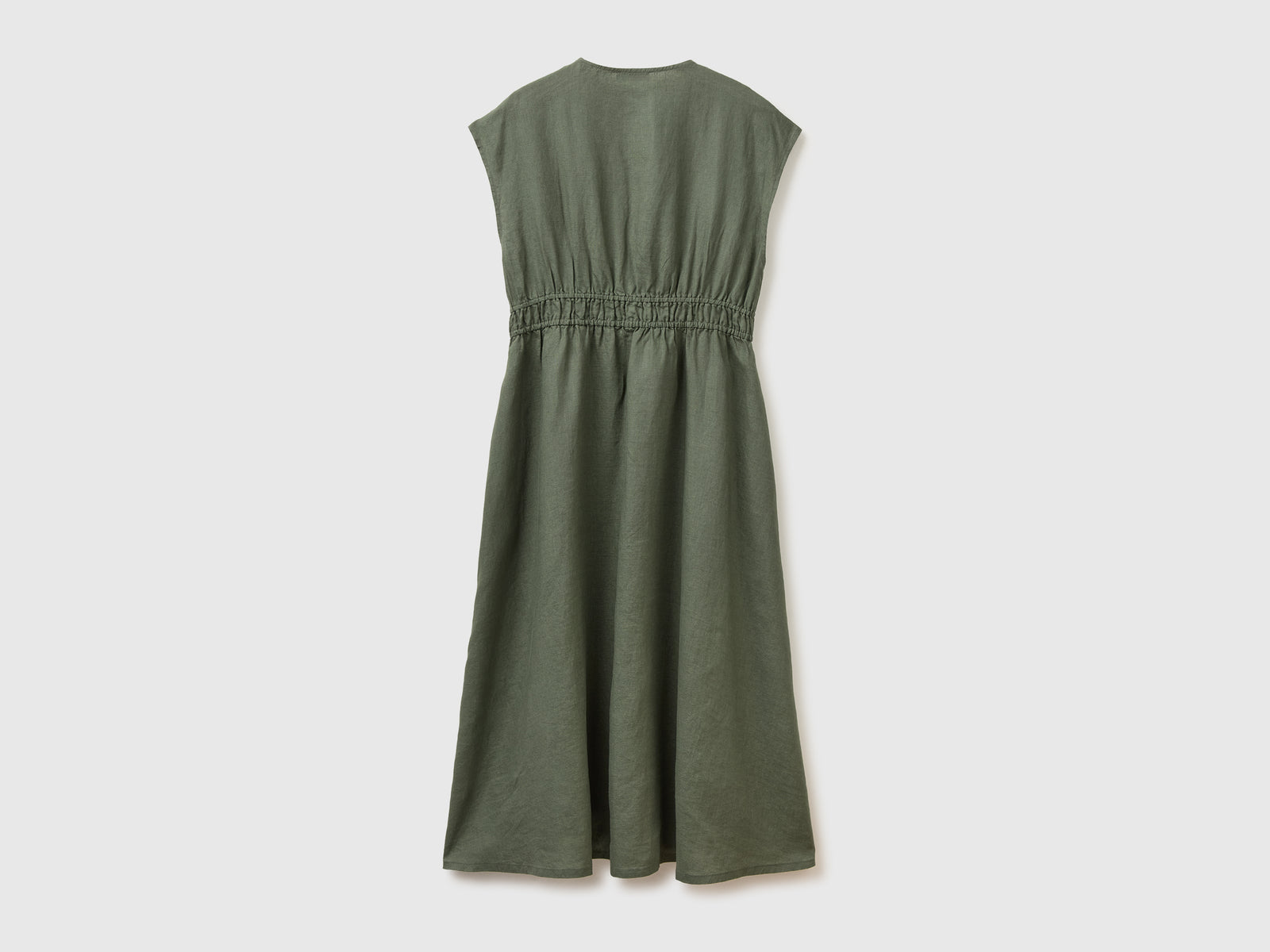 Flared dress in pure linen - ucb_image_BS