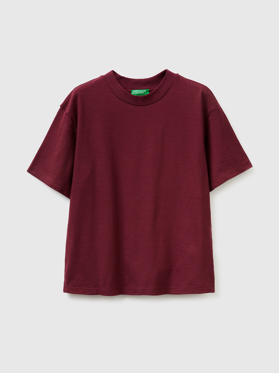 T-shirt de gola redonda em algodão leve - ucb_image_FS