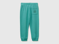 Organic cotton sweatpants with logo - ucb_image_BS
