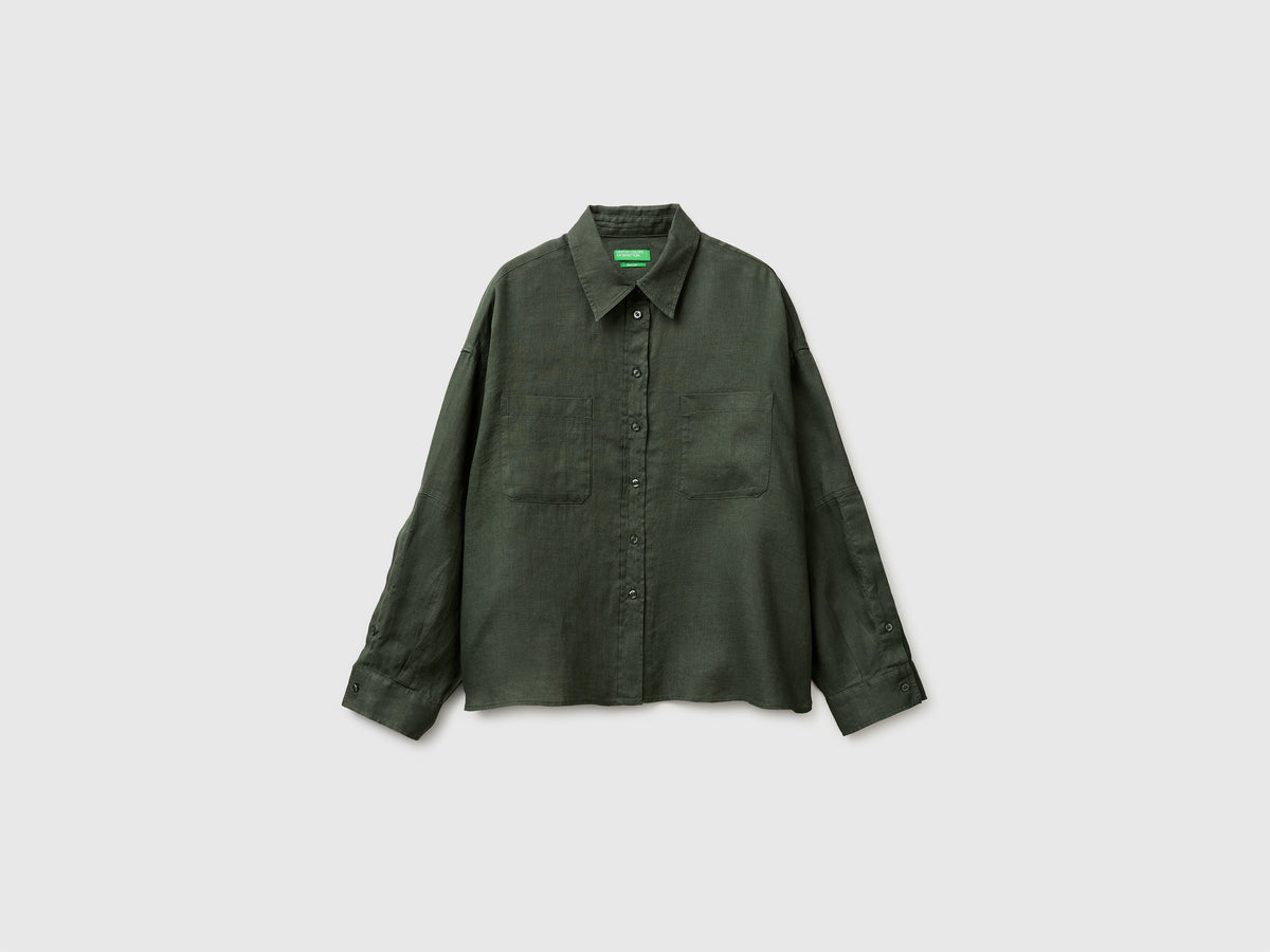 100% linen shirt with pockets - ucb_image_FS