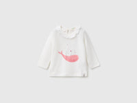 T-shirt com folhos na gola - ucb_image_FS