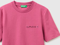 T-shirt with "amour" embroidery - ucb_image_DS1