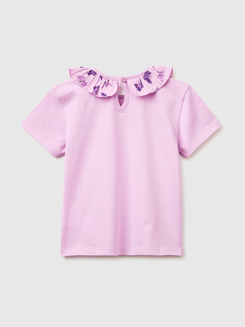 T-shirt com folhos na gola - ucb_image_BS