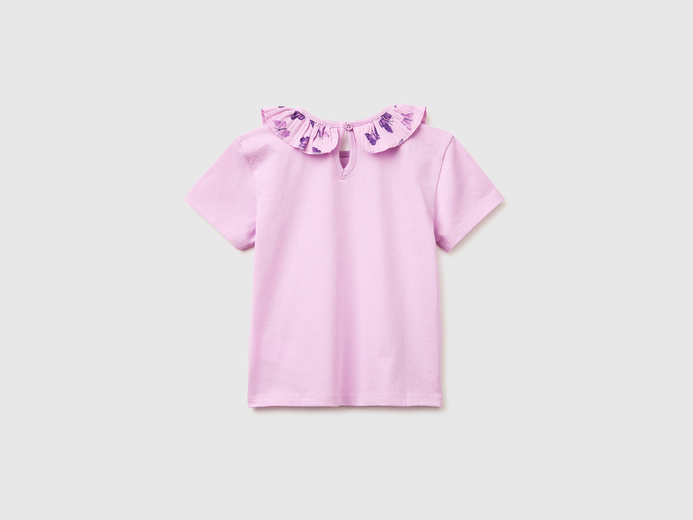 T-shirt com folhos na gola - ucb_image_BS