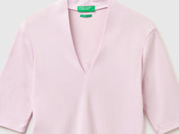 T-shirt slim fit em algodão de fibra longa - ucb_image_DS1