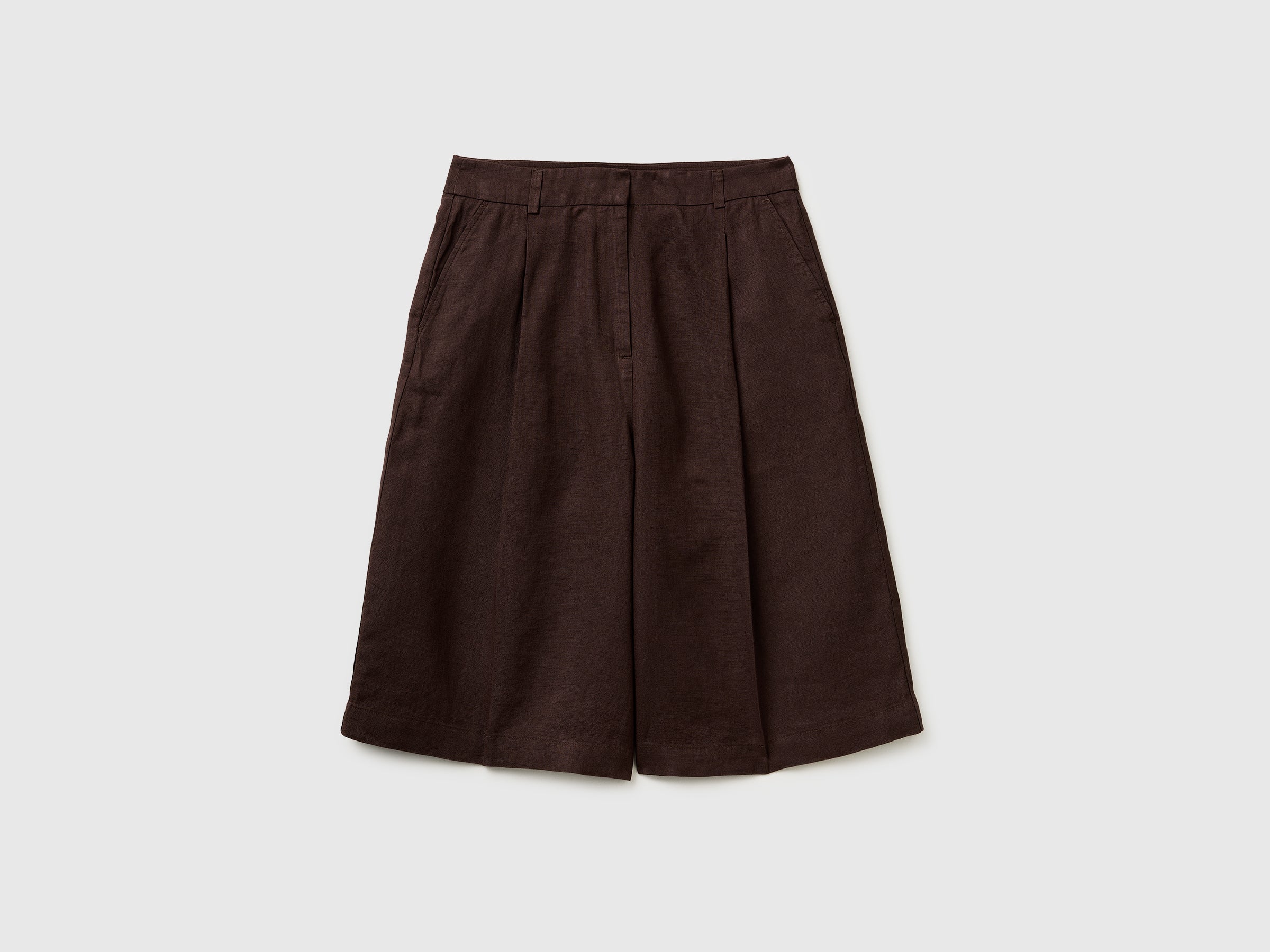 100% linen Bermuda shorts - ucb_image_FS