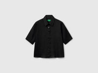 Short shirt in pure linen - ucb_image_FS