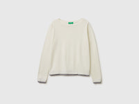 100% Merino wool boat neck sweater - ucb_image_FS