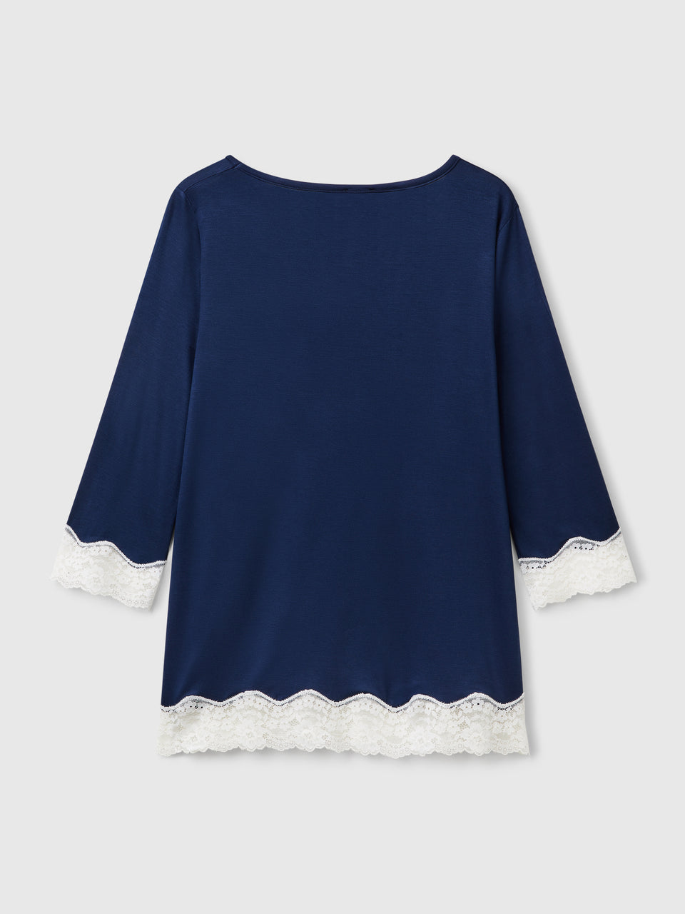 Camisola fluida com detalhes em renda - ucb_image_BS