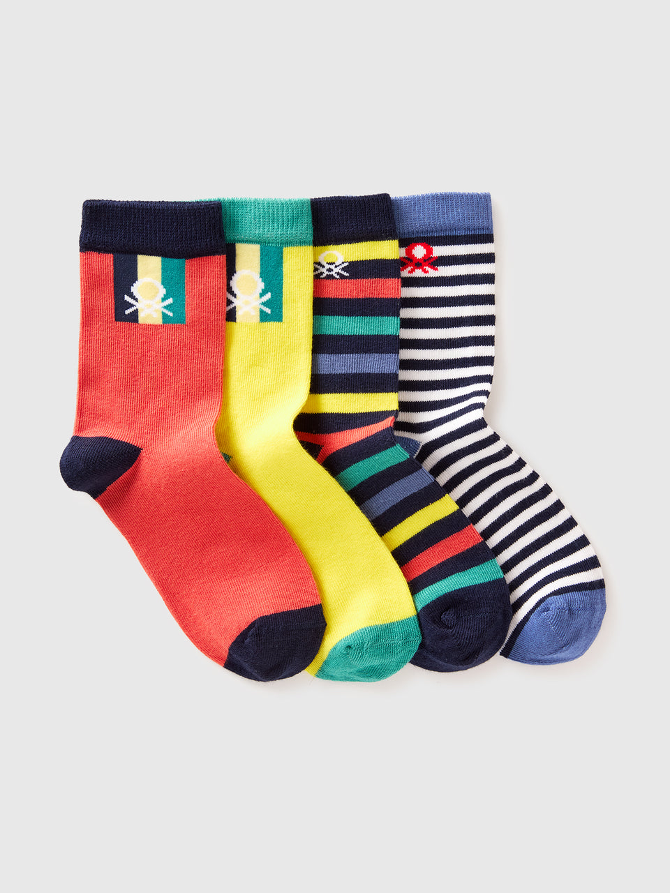 Four pairs of patterned socks - ucb_image_FS
