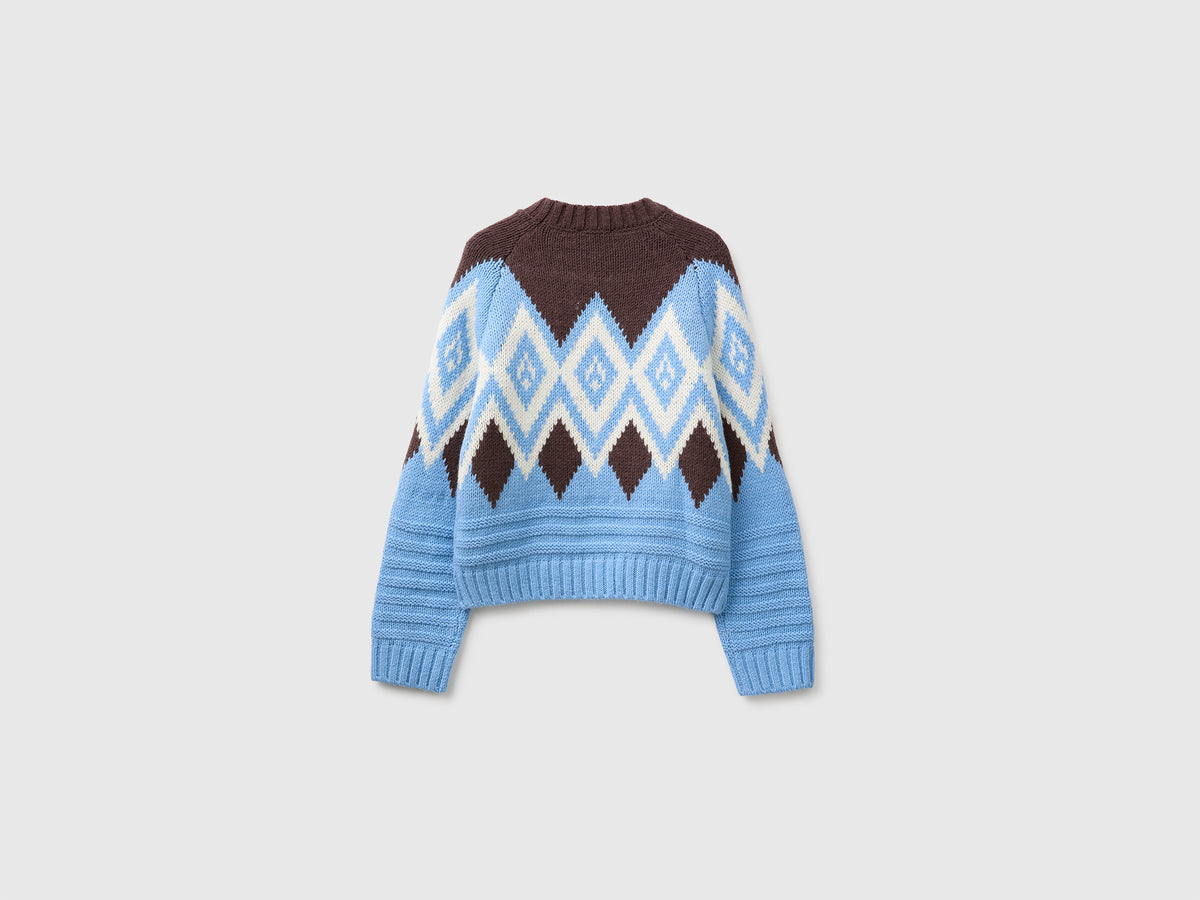 Maglia jacquard fantasia nordica - ucb_image_BS