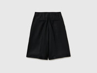 100% linen Bermuda shorts - ucb_image_BS
