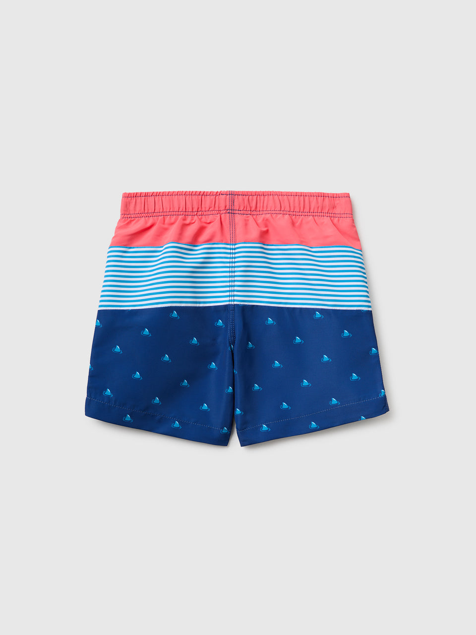 Boxers de banho color block com estampas - ucb_image_BS