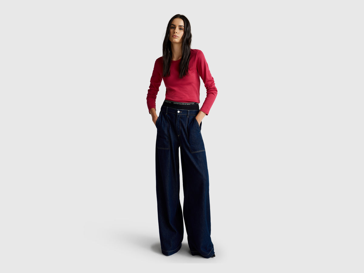 T-shirt de manga comprida 100% algodão - ucb_image_F