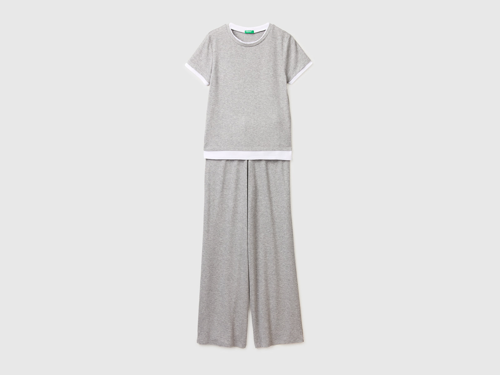 Ribbed viscose pyjamas - ucb_image_FS