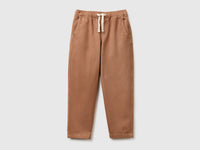 Cotton joggers with drawstring - ucb_image_FS