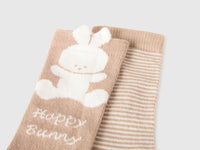 Set of socks with stripes and bunny - ucb_image_DS1