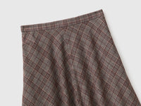 Saia comprida tartan em viscose mista - ucb_image_FY