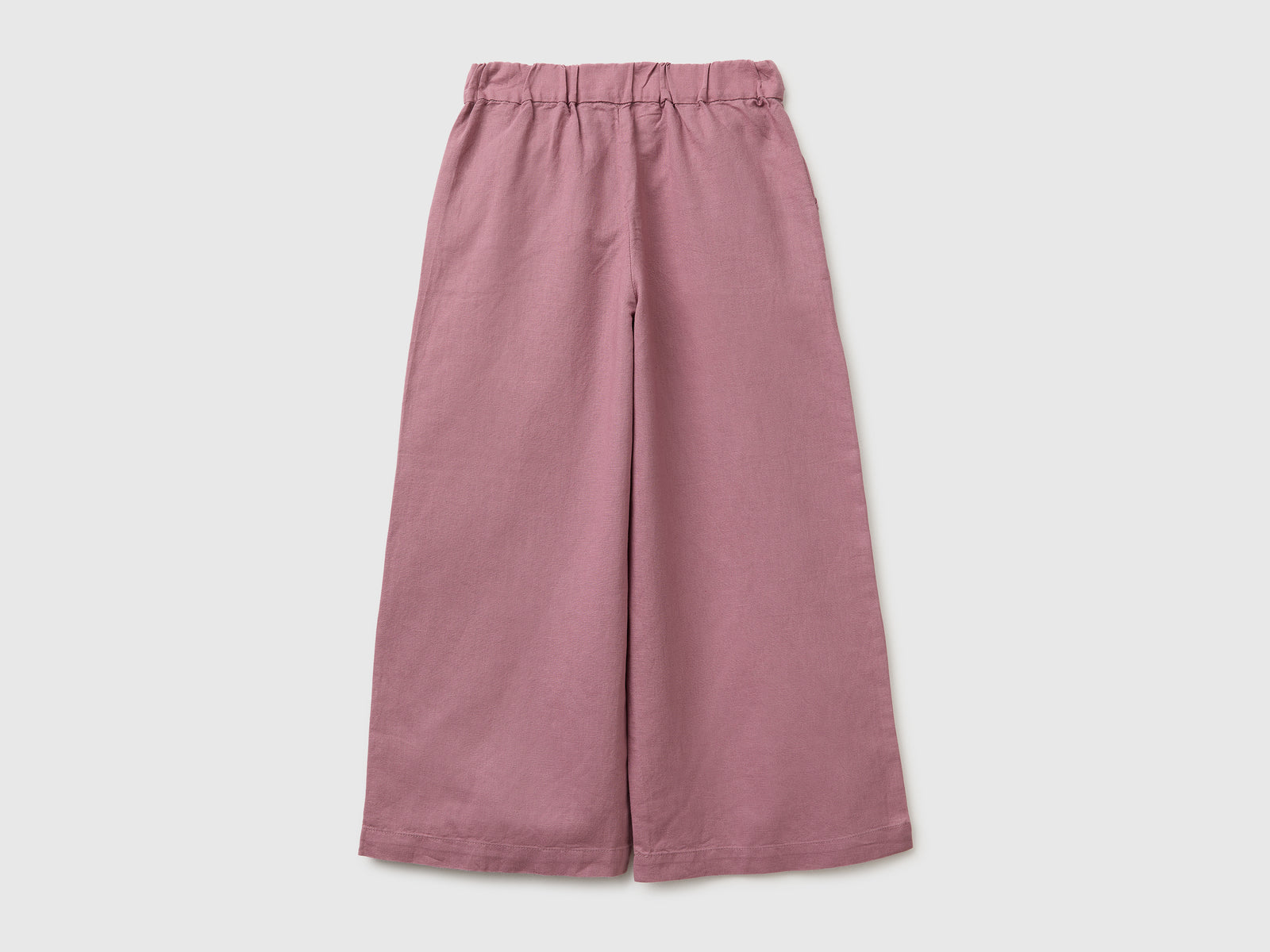 Linen blend trousers with sash - ucb_image_BS