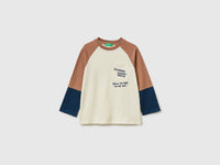 Color block T-shirt with print - ucb_image_FS